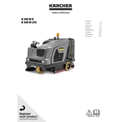 Karcher B 300 RI D manual cover