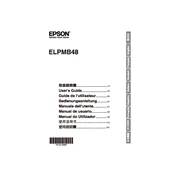 Epson ELPMB48 manual cover