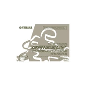 Yamaha YFM70GPAK, YFM70GPHK, YFM70GPLK Grizzly 2019 manual cover