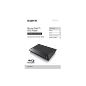 Sony BDP-S2100 manual cover