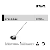 Stihl RG-KM manual cover