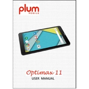 Plum Optimax 11 manual cover