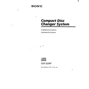 Sony CDX-525RF manual cover