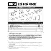 Thule Bed Rider 822 manual cover