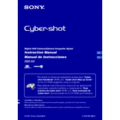 Sony DSC-H3 manual cover