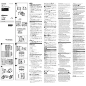 Sony SEL50F12GM manual cover