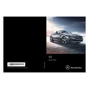 Mercedes-Benz SLK 2016 manual cover