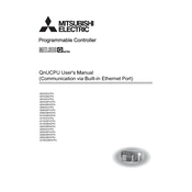 Mitsubishi Electric Q03UDVCPU, Q04UDVCPU manual cover