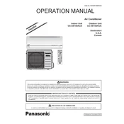 Panasonic CS-XE15SKUA, CU-XE15SKUA manual cover