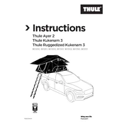 Thule Ayer 2 901200 manual cover