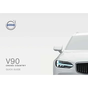 Volvo V90 2018 Cross Country manual cover