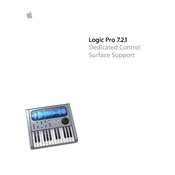 Apple Logic Pro 7.2.1 Dedicated Control Surface Support manual cover