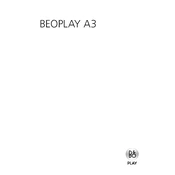 Bang Olufsen Beoplay A3 manual cover