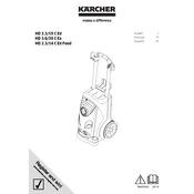 Karcher HD 2.3 14 C Ed Food manual cover