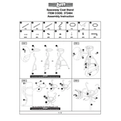 Spaceway B&M Coat Stand 372484 manual cover