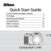 Nikon Coolpix L330 manual cover