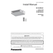 Panasonic CS-ME5SD3UA, CS-ME7SD3UA manual cover