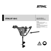 Stihl BT 120 C manual cover