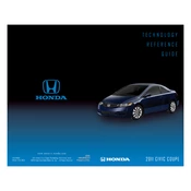 Honda Civic Coupe 2011 Technology manual cover