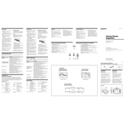 Sony XM-2165GTX manual cover