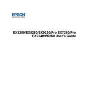 Epson VS260 manual cover