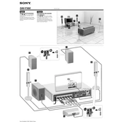 Sony DAV-FX80 manual cover