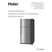 Haier HRT18RCP manual cover