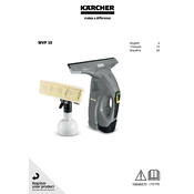 Karcher WVP 10 manual cover