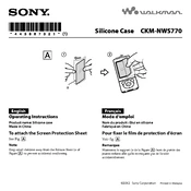 Sony CKM-NWS770 manual cover