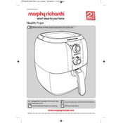 Morphy Richards 480003 Health Fryer manual cover