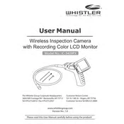 Whistler IC3409PX Wireless Inspection Camera manual cover