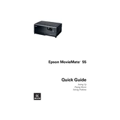 Epson MovieMate 55 manual cover