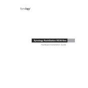 Synology NAS RS3618xs manual cover