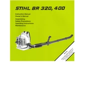 Stihl BR 320 BR 400 manual cover