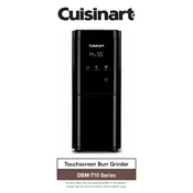 Cuisinart DBM-T10 manual cover