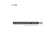 Synology NAS RS818+, RS818RP+ manual cover