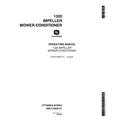 John Deere 1320 Impeller Mower-Conditioner Operators manual cover