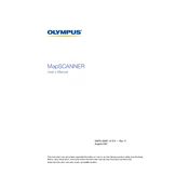 Olympus MapScanner manual cover