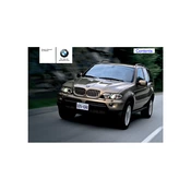 BMW X5 4.8is SAV X5 Series 2004 manual cover