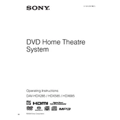 Sony DAV-HDX285 manual cover