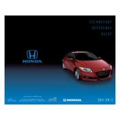 Honda CR-Z  2011 Technology manual cover