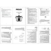 Prolex B&M 2.5L Slow Cooker 340728 manual cover