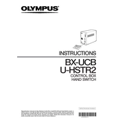 Olympus BX-UCB, U-HSTR2 manual cover