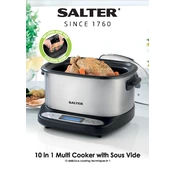 Salter EK2007 10 in 1 Multi Cooker Sous Vide manual cover