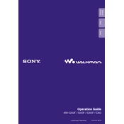 Sony NW-S202 manual cover