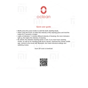 Xiaomi Oclean One Smart Electric Toothbrush manual cover