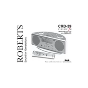 Roberts CRD 39 DAB 0 manual cover