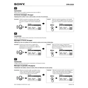 Sony CPD-G520 manual cover