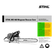 Stihl MS 460 Magnum Rescue manual cover