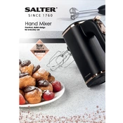 Salter EK3103RG Hand Mixer manual cover